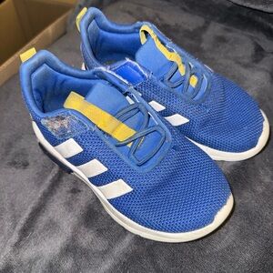 Adidas Kids Sneakers in Blue and Yellow